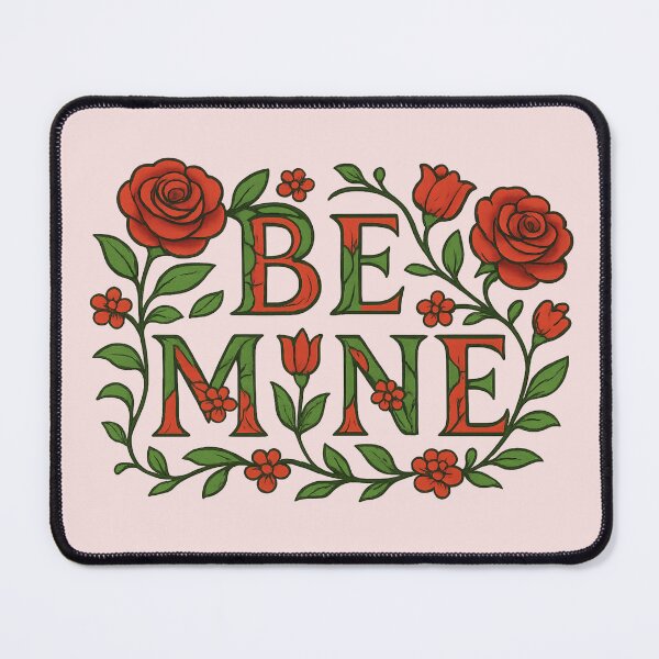 Item preview, Be Mine Romantic Valentine Design designed and sold by BreezifyDesignStudio.