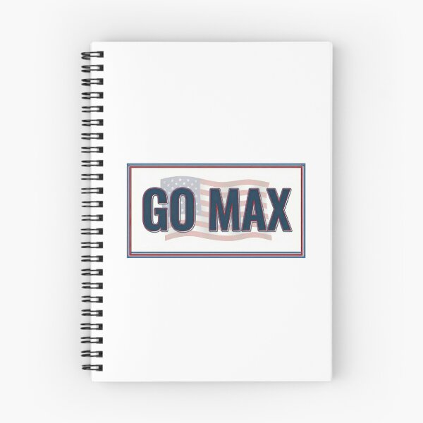 Item preview, Go Max - Patriotic American Flag & Bold Political Meme Text - White edition designed and sold by Miss Cutie Designs.