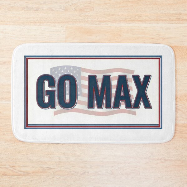 Item preview, Go Max - Patriotic American Flag & Bold Political Meme Text - White edition designed and sold by Miss Cutie Designs.