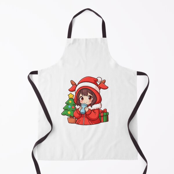 Item preview, art cute girl anime merry christmas and happy new year designed and sold by sabartgunpla.