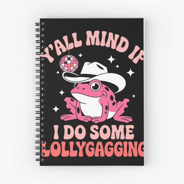 Item preview, Funny Meme Cowboy Frog Y'all Mind If I Do Some Lollygagging  designed and sold by KotexTemu.
