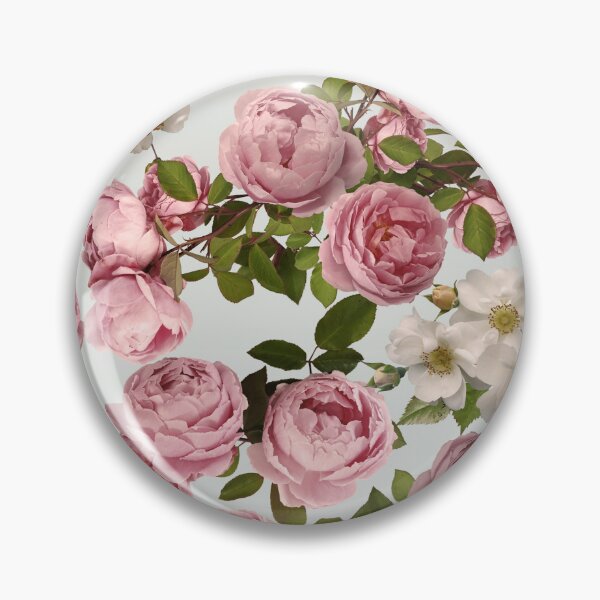 Item preview, Vintage Style Romantic Pink Roses designed and sold by Petra Lang.