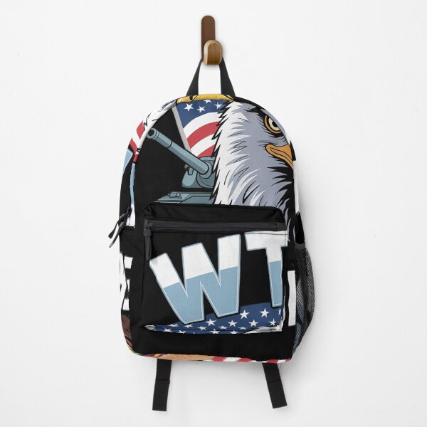 Item preview, WTF Is A Kilometer Eagle Badge American Signature Burger designed and sold by InspiredFoul.