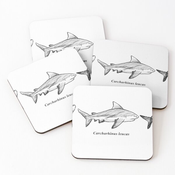Item preview, Sharks sketch designed and sold by Bovinae Art.