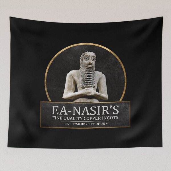 Item preview, Ea Nasir'S Fine Quality Copper Ingots Bronze Age History designed and sold by LloydiwOver.