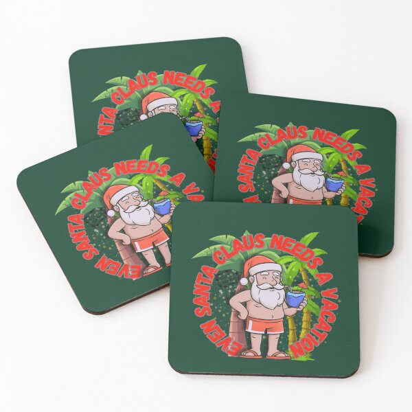 Item preview, Santa Claus needs a vacation designed and sold by Freeform Flow by Caroline.