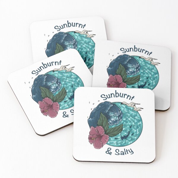 Item preview, Sunburnt and Salty designed and sold by Bovinae Art.