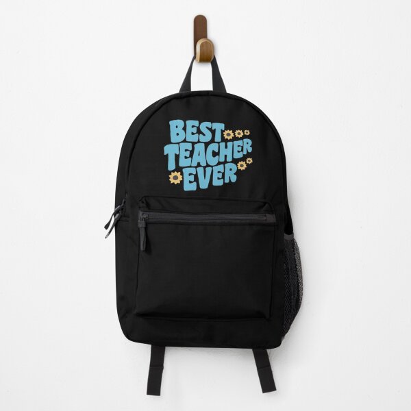 Item preview, Best Teacher Ever curved text designed and sold by Think4Prints.