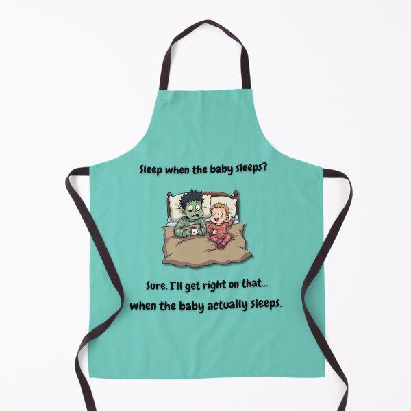 Item preview, Sleep When the Baby Sleeps (Zombie Parent Edition) designed and sold by MadeInNapTime.