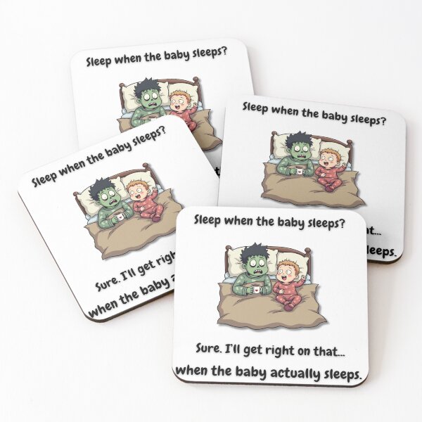 Item preview, Sleep When the Baby Sleeps? (Zombie Parent Edition) designed and sold by MadeInNapTime.