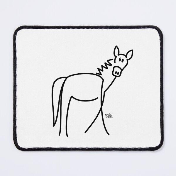 Item preview, Horse - Dynamic Stylish Line art designed and sold by Aurealis Creatief.