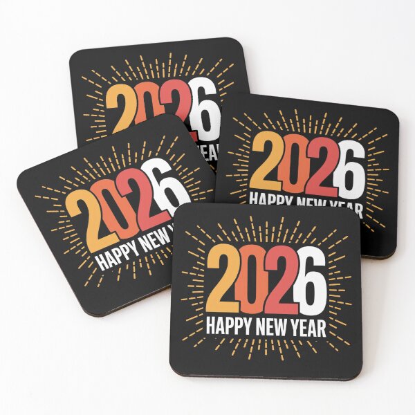 Item preview, Happy New Year 2026 – Festive Celebration Collection designed and sold by MAZDZINE.
