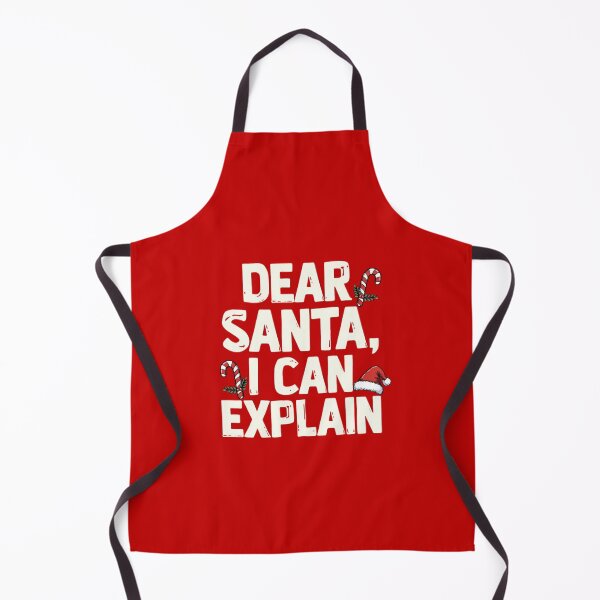 Item preview, Dear Santa I Can Explain – Funny Christmas Sarcastic Tee designed and sold by EcoArtTees.