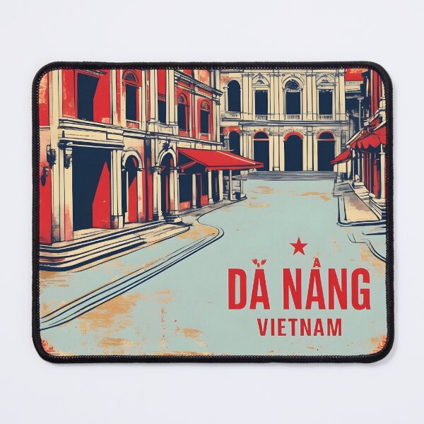 Item preview, Da Nang Vietnam 1950s Retro Poster Tourism designed and sold by TravelersGems.