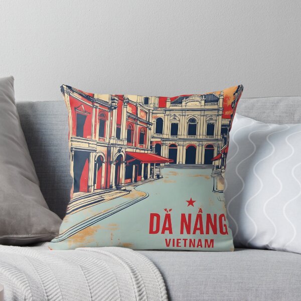Item preview, Da Nang Vietnam 1950s Retro Poster Tourism designed and sold by TravelersGems.