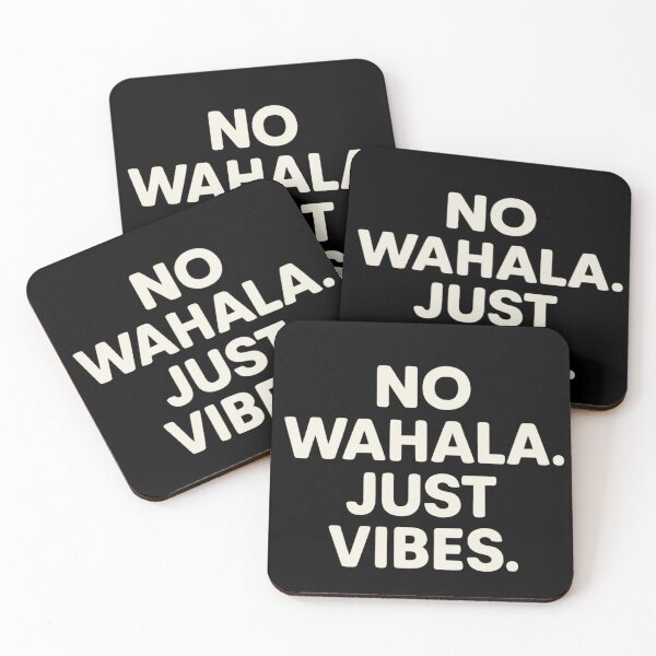 Item preview, No Wahala. Just Vibes. – Naija Streetwear Chill Quote Sticker designed and sold by astersgraphics.