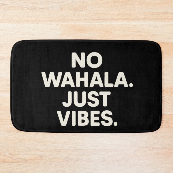 Item preview, No Wahala. Just Vibes. – Naija Streetwear Chill Quote Sticker designed and sold by astersgraphics.