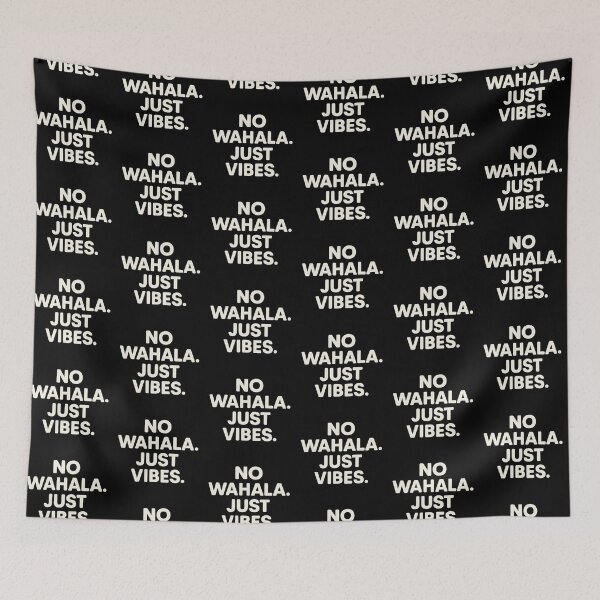 Item preview, No Wahala. Just Vibes. – Naija Streetwear Chill Quote Sticker designed and sold by astersgraphics.