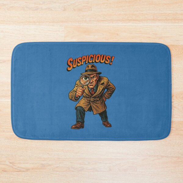 Item preview, Vintage Suspicious Investigator Artwork designed and sold by The Devil's Bargain.