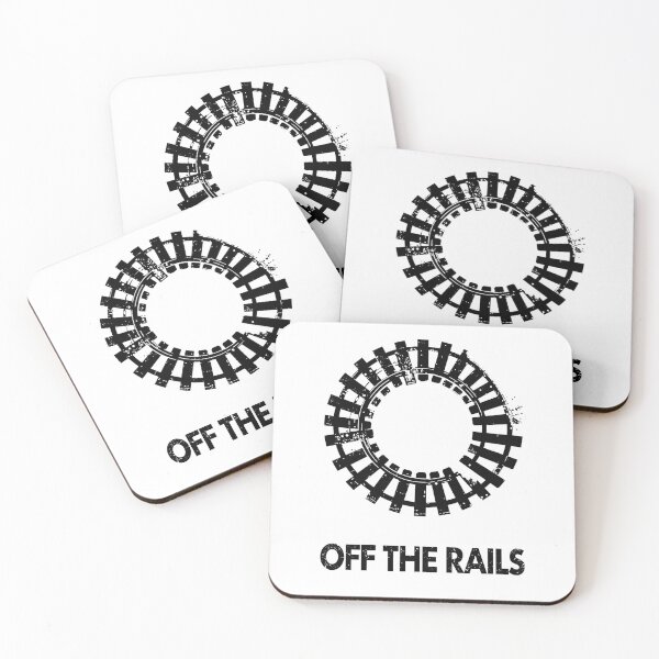 Item preview, Off The Rails Broken Track Symbol designed and sold by Shoot-The-Moon.