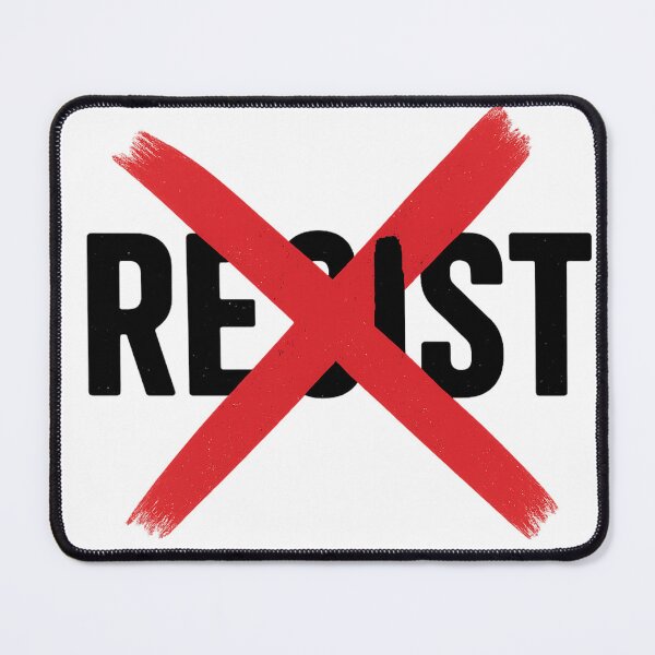 Item preview, Resist Crossed Out — Bold Anti-Resist Statement Design designed and sold by Designfs.
