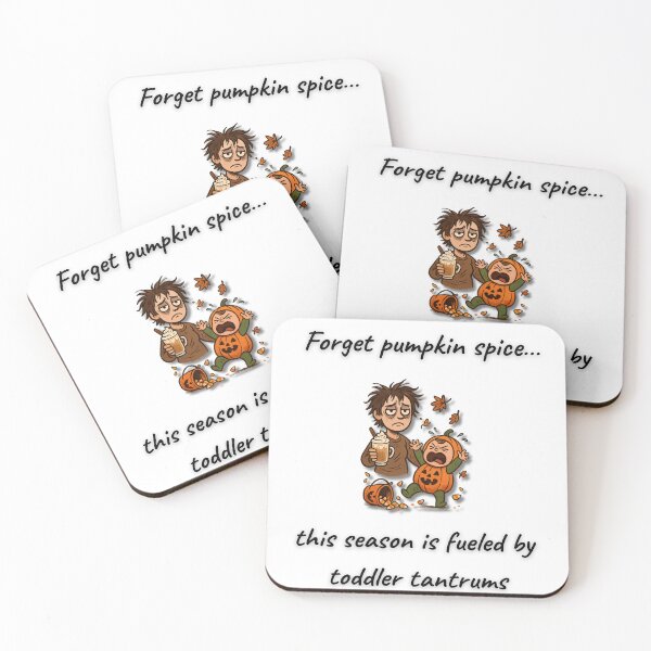 Item preview, Pumpkin Spice Meltdown – Funny Parenting Halloween Design designed and sold by MadeInNapTime.