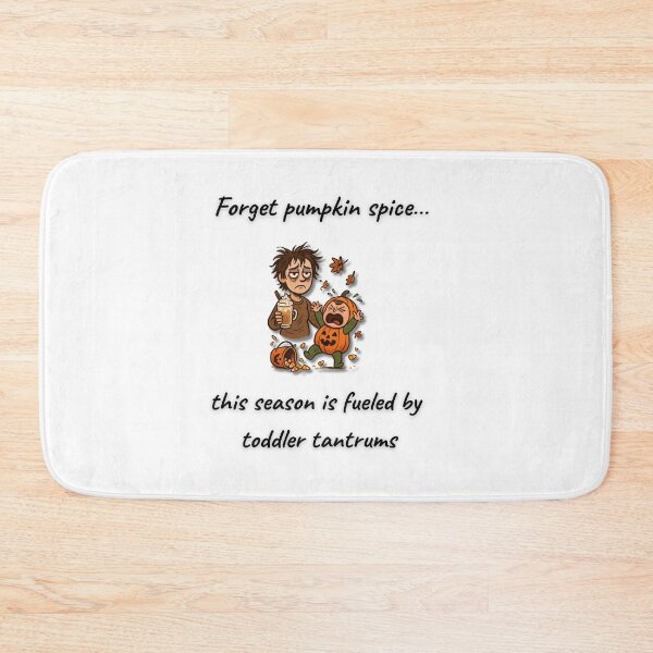 Item preview, Pumpkin Spice Meltdown – Funny Parenting Halloween Design designed and sold by MadeInNapTime.