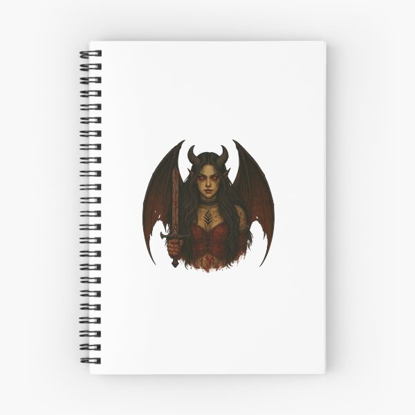 Item preview, Bloodbound Demoness — Herald of the Crimson Oath designed and sold by MLOSA.