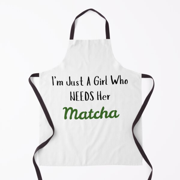 Item preview, I'm Just A Girl Who Needs Her Matcha designed and sold by Crafty Tiger Studio.