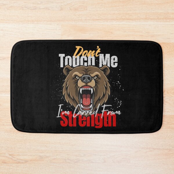 Item preview, Wild Beast Mode Bear – Strong Quote Power Apparel designed and sold by ArtVibe-Ties.