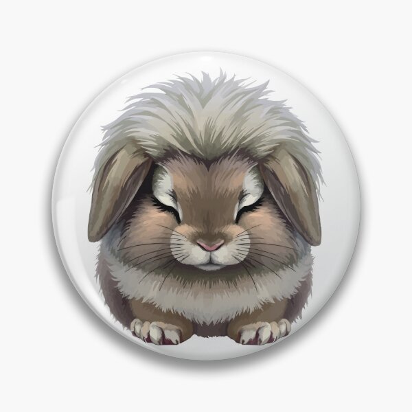 Item preview, Tired Lionhead Rabbit designed and sold by Petzzz.