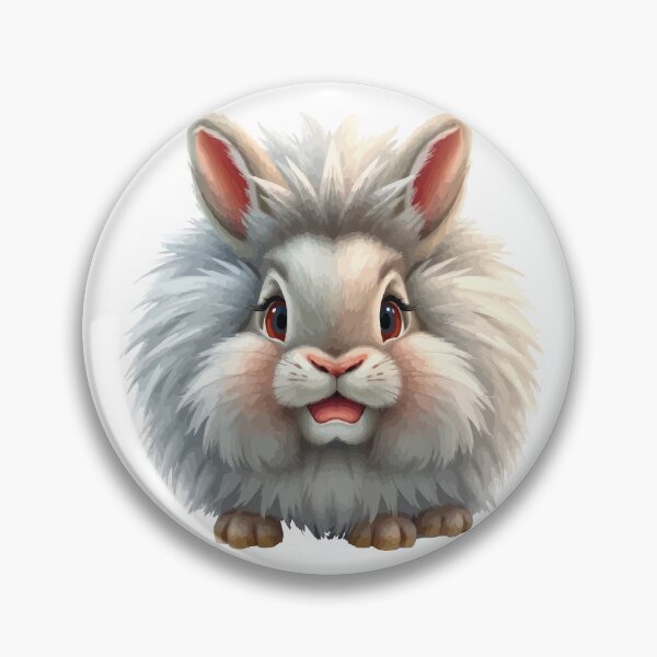 Item preview, Happy Lionhead Rabbit designed and sold by Petzzz.