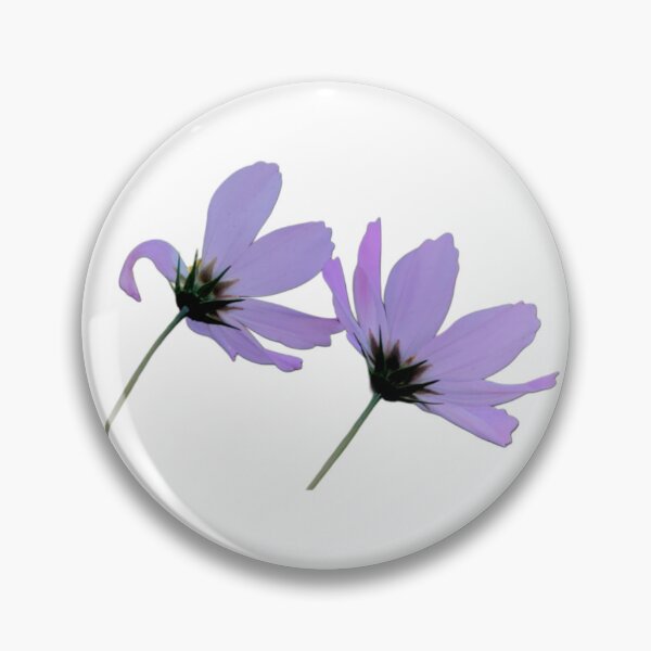 Item preview, Two violate cosmos flowers with stem designed and sold by MagicMaker1984.