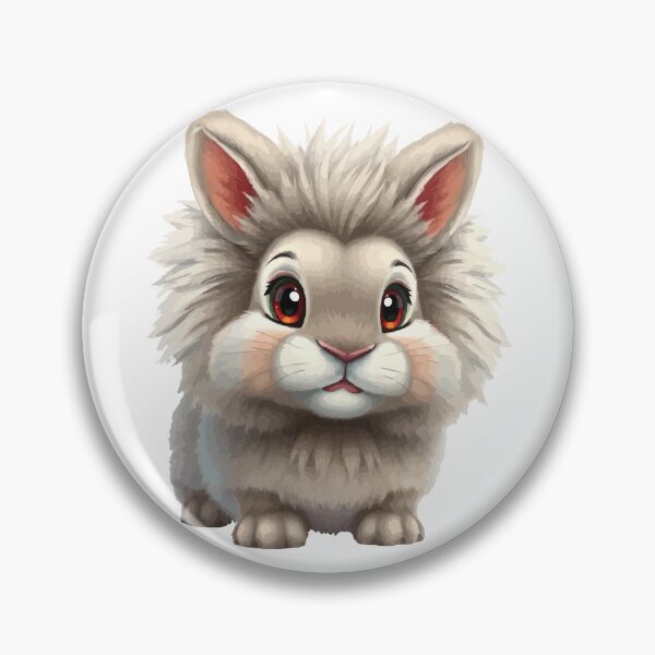 Item preview, Curious Lionhead Rabbit designed and sold by Petzzz.