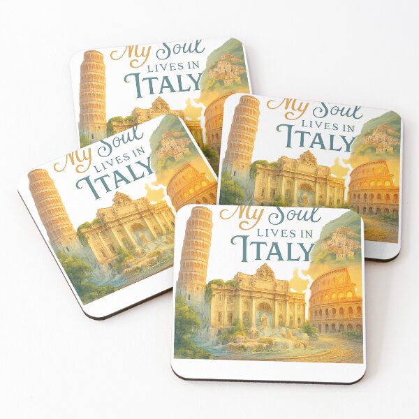 Item preview, My Soul Lives in Italy Adventure Vintage Travel designed and sold by Retro-Anime9.