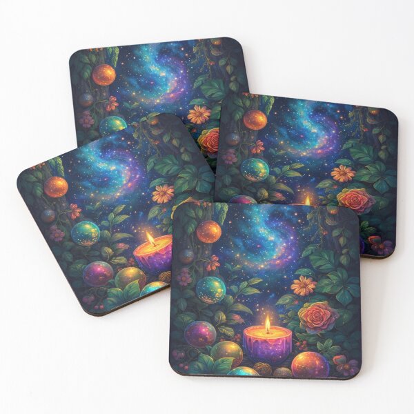 Item preview, Magical Garden: Candle, Stars, Spheres designed and sold by Mianku | Für das Leben.