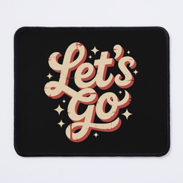 Item preview, Vintage Motivational “Let’s Go” Lettering designed and sold by TipTop GFX.
