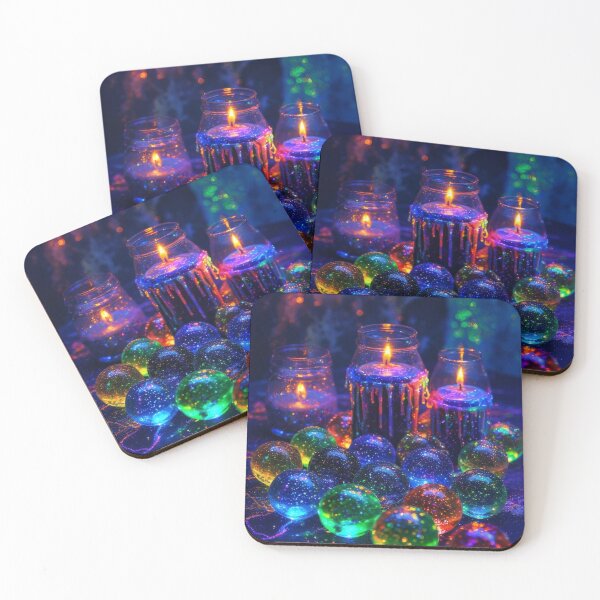 Item preview, Candles, glass baubles and magical glow designed and sold by Mianku | Für das Leben.