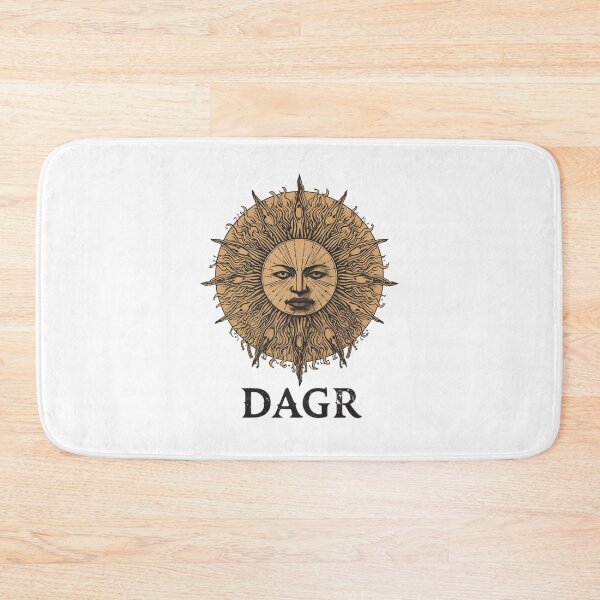 Item preview, Dagr – Occult Medieval Sun Illustration designed and sold by RED-MOUSE.