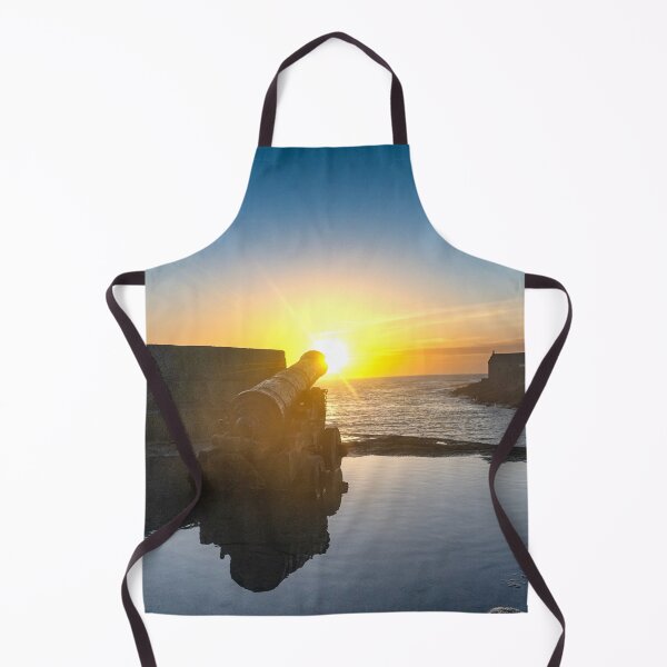 Item preview, Porthleven Harbour sunset designed and sold by kathleenjean.