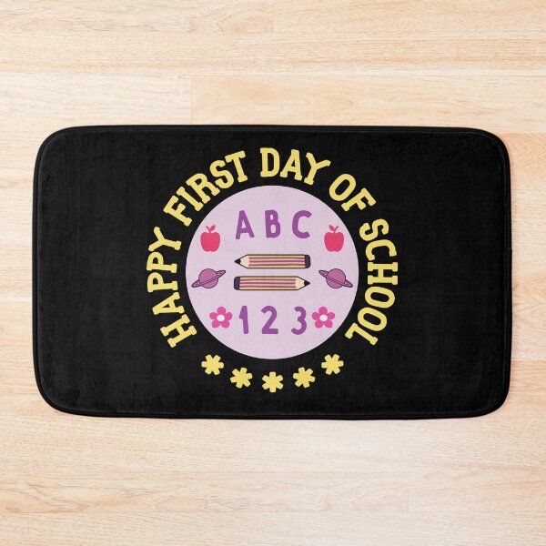 Item preview, Happy First day of school circular design designed and sold by Think4Prints.