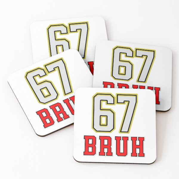 Item preview, 67 Bruh Retro Sports Number Design designed and sold by My Cool Store.