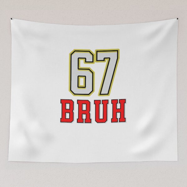 Item preview, 67 Bruh Retro Sports Number Design designed and sold by My Cool Store.