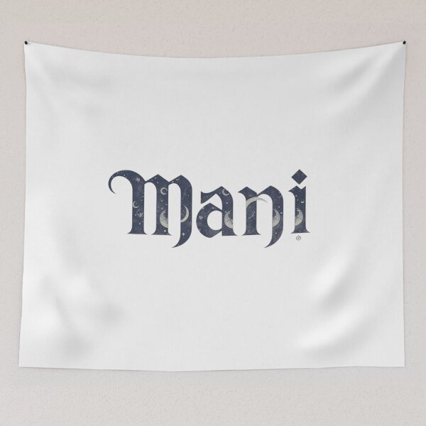 Item preview, Máni – Gothic Lunar Typography Design designed and sold by RED-MOUSE.