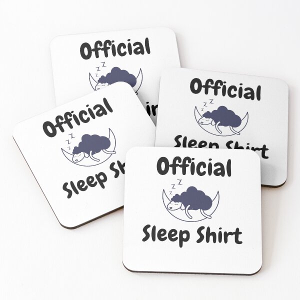 Item preview, Sheep Official Sleep Shirt, Cute Sheep Pajama Tee, Sleepy Sheep Shirt, Funny Bedtime Shirt, Cozy Night Shirt designed and sold by Printsouf.
