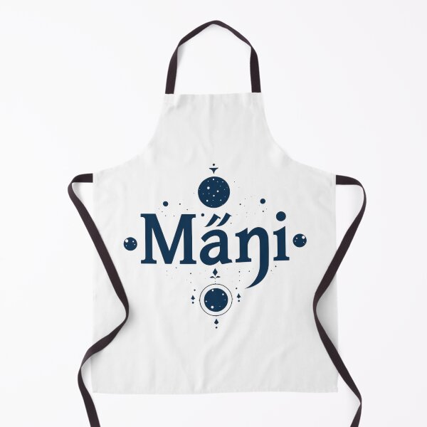 Item preview, Máni – Minimalist Norse Moon Symbol designed and sold by RED-MOUSE.