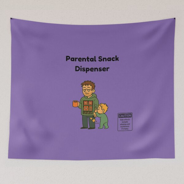 Item preview, Parental Snack Dispenser – Funny Parenting Survival Design designed and sold by MadeInNapTime.