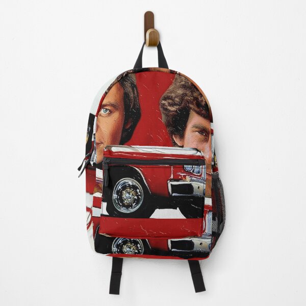 Item preview, 70s 80s Buddy Cop Detective Art | Iconic Red & White Muscle Car Painting | Vintage TV Action designed and sold by Art's Diner.