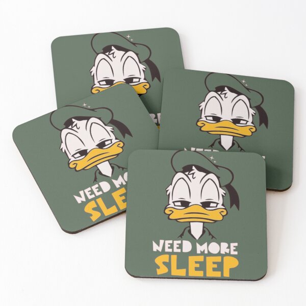 Item preview, Funny Tired Duck Need More Sleep designed and sold by Templateloom.