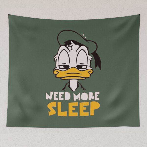 Item preview, Funny Tired Duck Need More Sleep designed and sold by Templateloom.